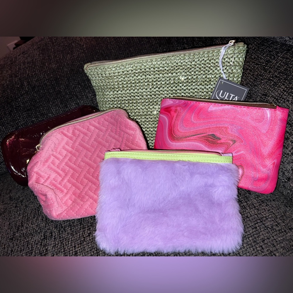 5 Pack Mini Makeup Bags.